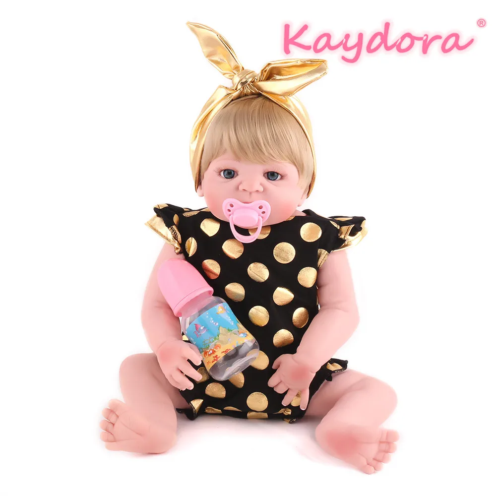 Кукла реборн Kaydora 22 дюйма ручной работы Реалистичная кукла-младенец кукла для