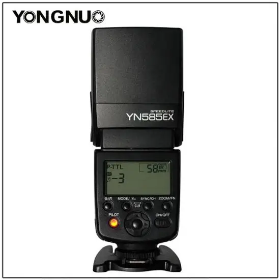 Беспроводная вспышка YONGNUO YN585EX P-TTL, Вспышка TTL Speedlite для фотовспышки Pentax, фотовспышка для фотоаппарата