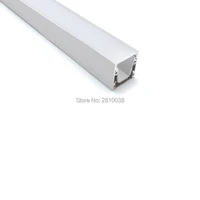 10 x 2m setslot u shape aluminium led profile recessed 30 mm wide led aluminum channel housing for ceiling or pendant lamps