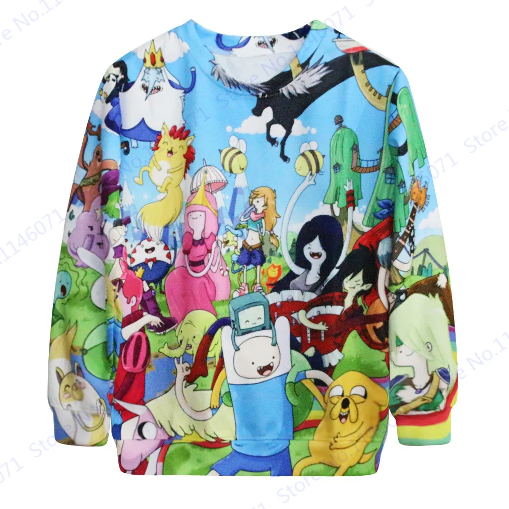 Время приключений Толстовка Осенняя женская обувь активные свободные костюмы