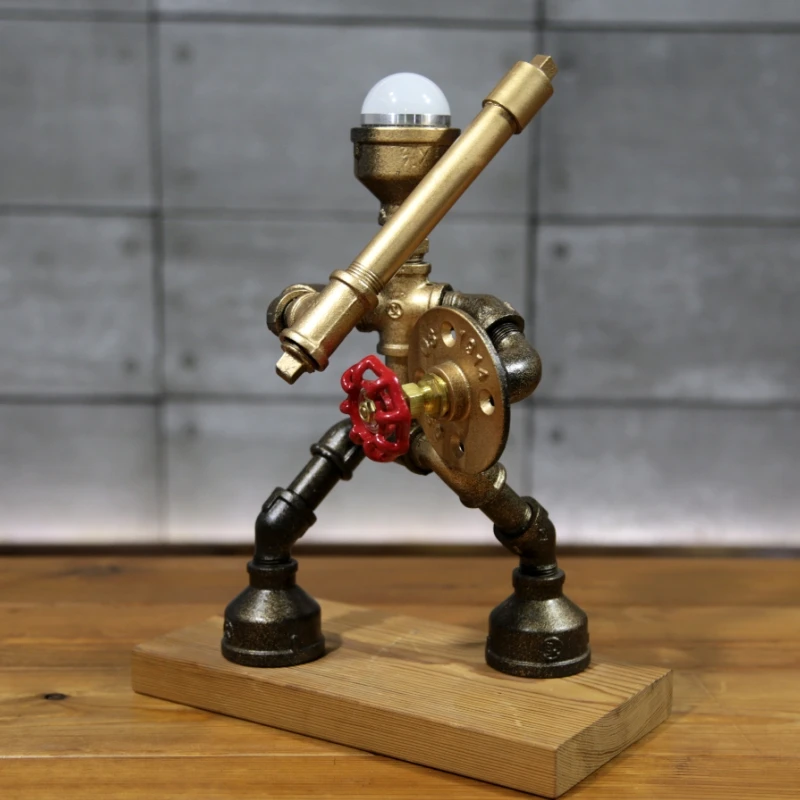 1 шт. винтажная чердак арт настольная лампа-деко светодиодные лампы настольные