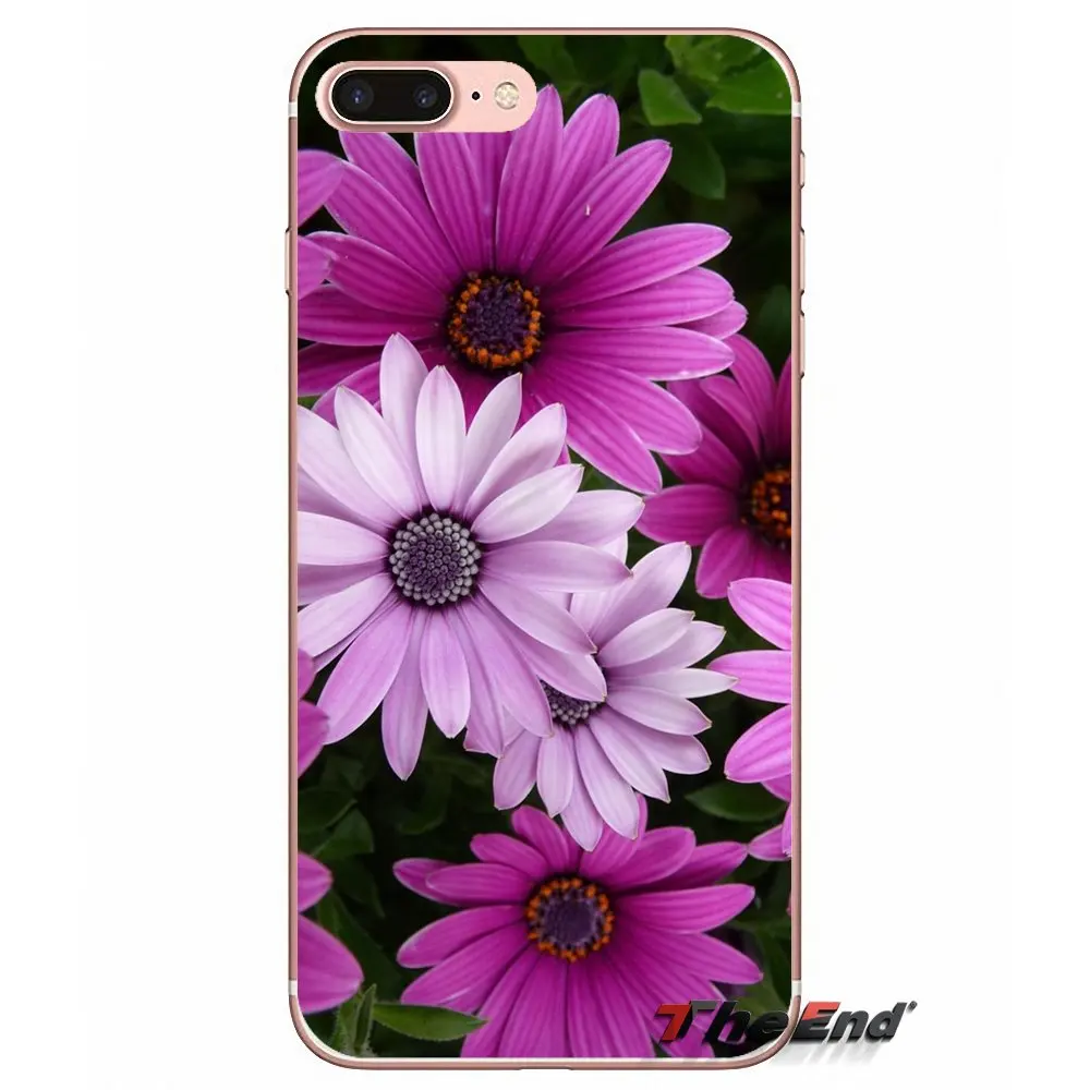 Soft Transparent Shell Covers World Beautiful Flowers For Apple iPhone X 4 4S 5 5S SE 5C 6 6S 7 8 Plus 6sPlus 6Plus 7plus 8plus | Мобильные
