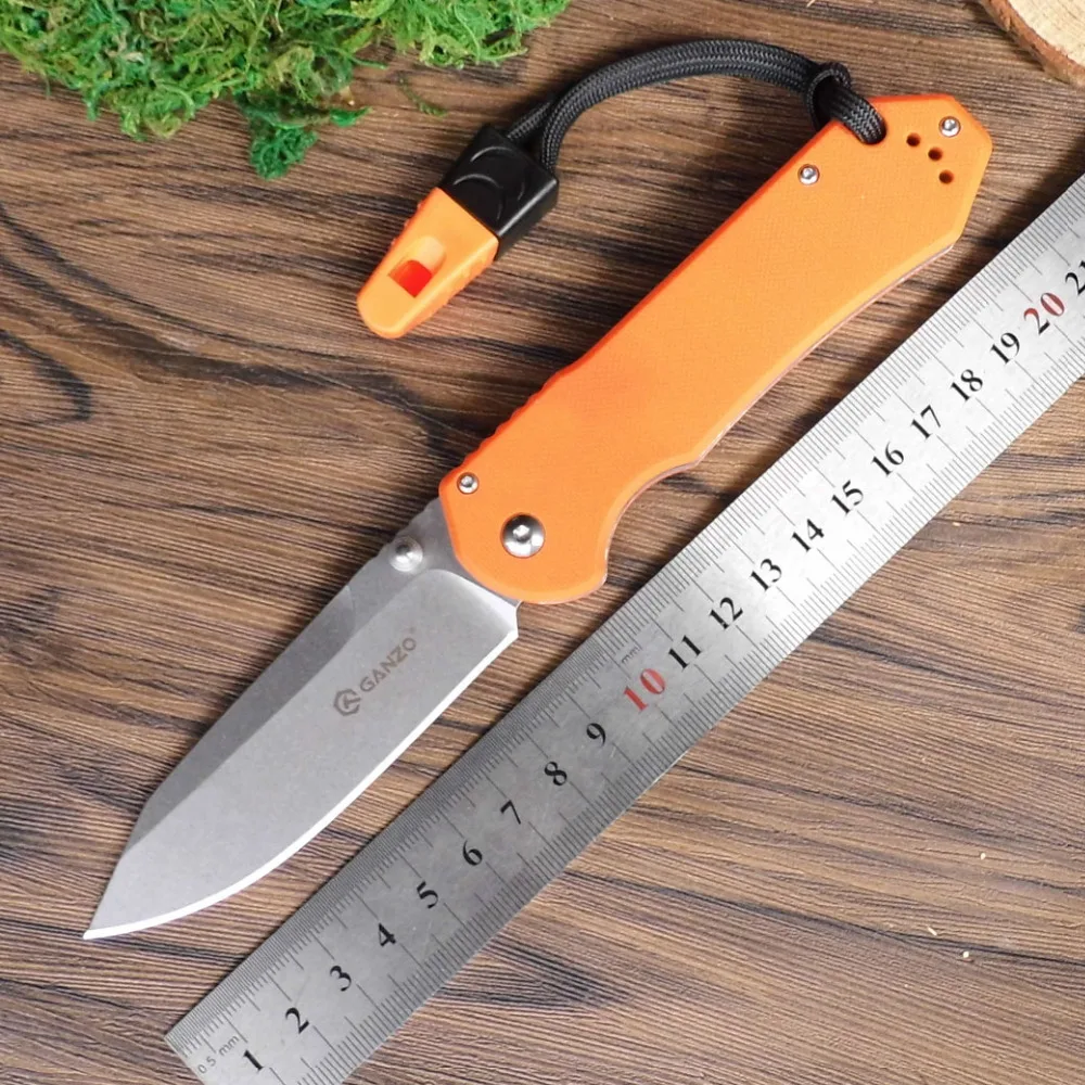 Жар-Ganzo G7452 440C G10 или ручка из углеродного волокна, складной нож для выживания Отдых на природе нож карманный тактический уличный инструмент EDC