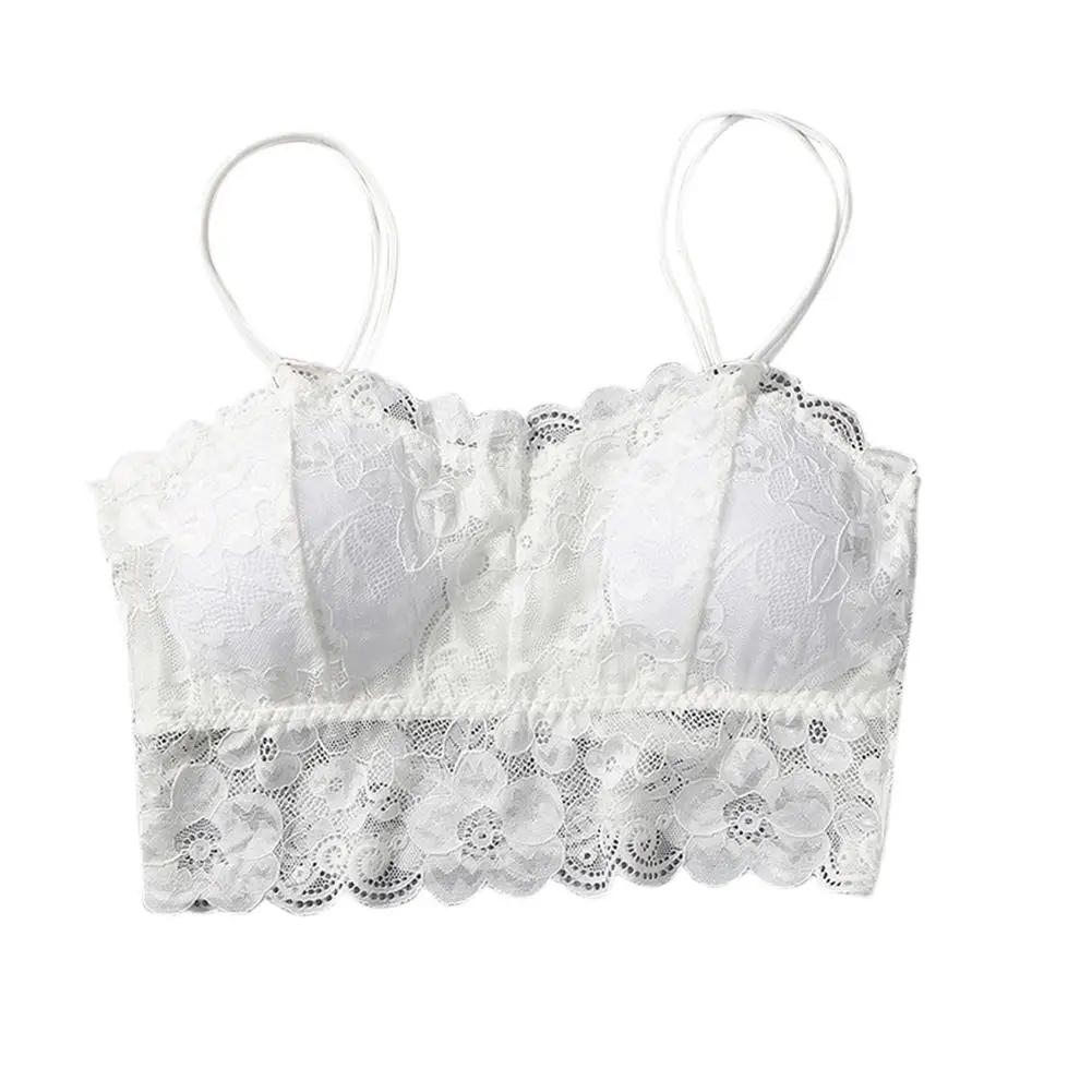 MISSKY для женщин сплошной цвет пикантные цветочные кружево Топы корректирующие