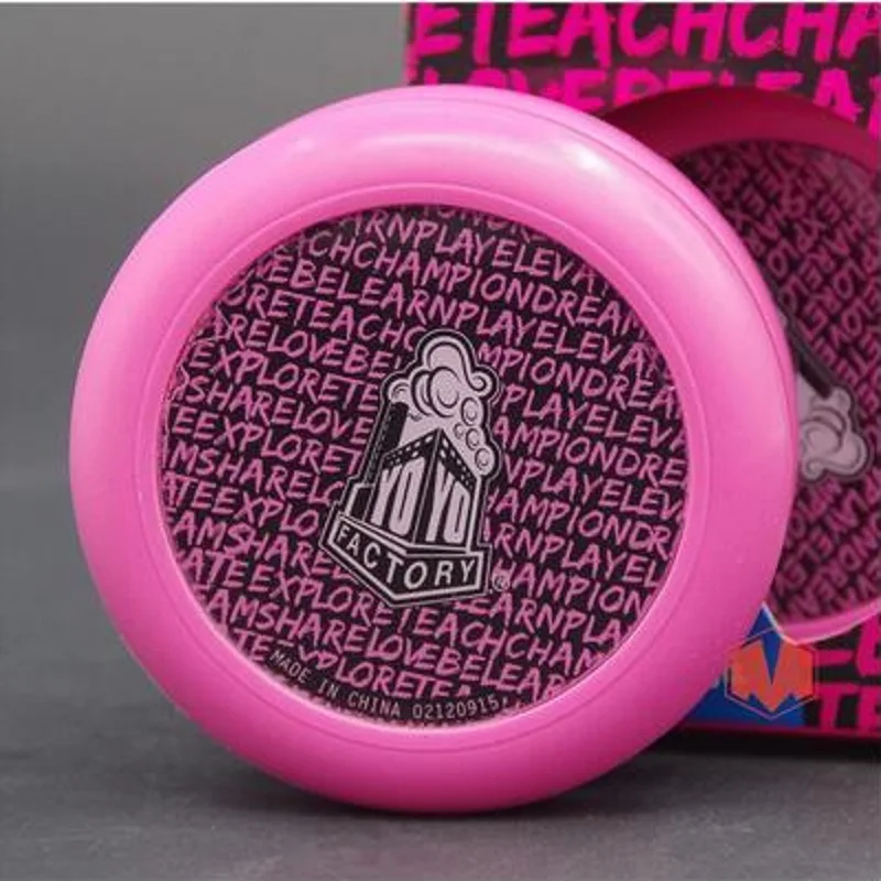 pink Новое поступление YYF Loop360 YOYO yoyofactory для 2A нищих нет необходимости модифицировать yoyo 10 струн в подарок - Цвет: pink