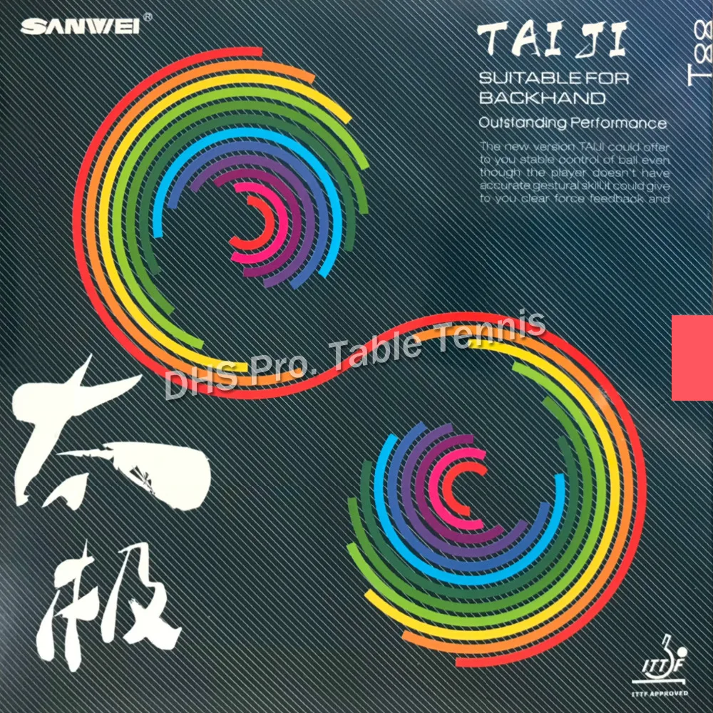 SANWEI TAIJI Super light pips в настольном теннисе резиновый с губкой для ракетка для пинг-понга