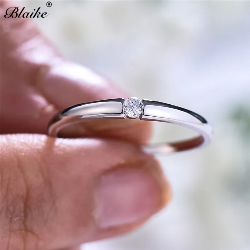 Кольца Blaike из стерлингового серебра 925 пробы для женщин минималистичные