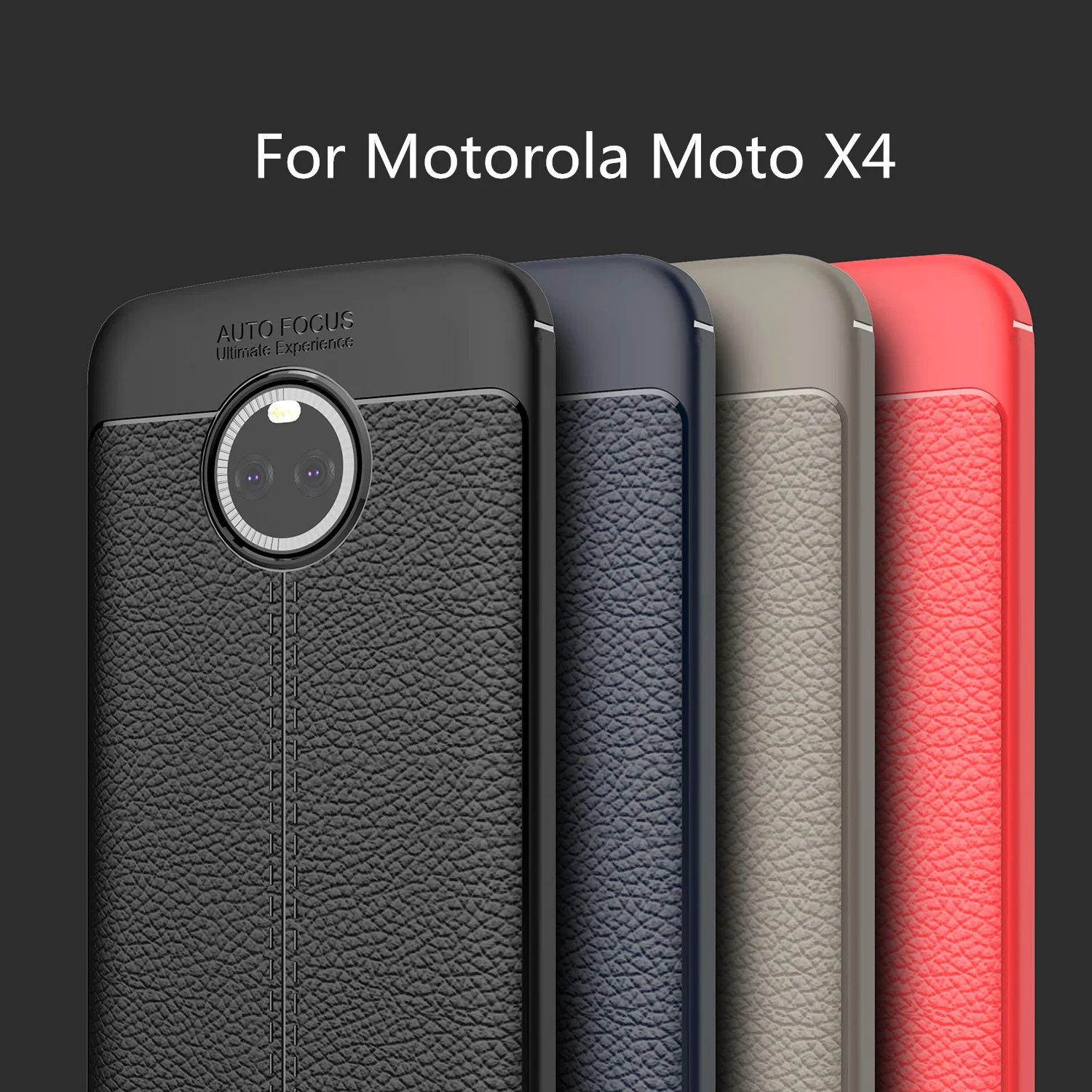 

HATOLY чехол для Moto X4, мягкий чехол из ТПУ с текстурой личи, Прочный чехол для Moto X4, чехол для Motorola Moto X4, чехлы 5,2 дюйма