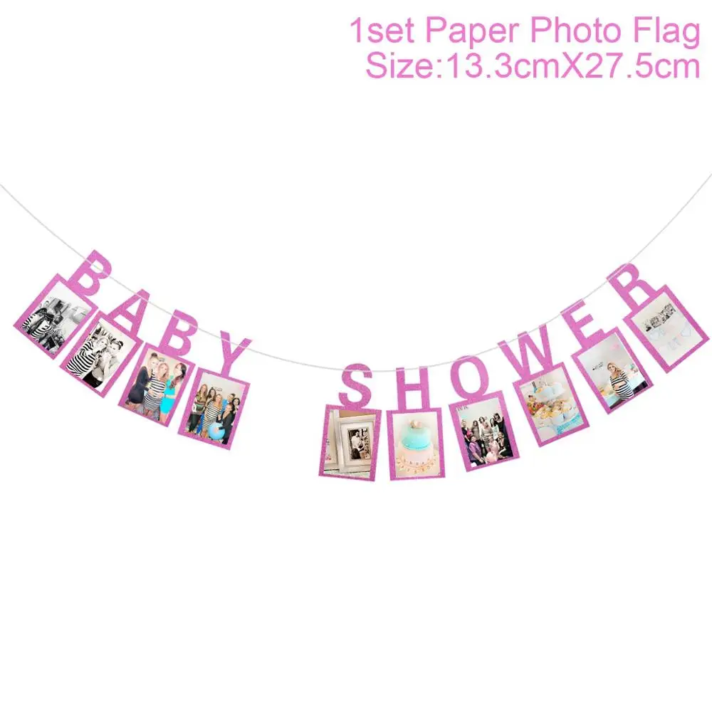 Baby shower 2 1 день рождения для мальчиков и девочек, 1 день рождения, праздничные украшения для детей, мой первый день рождения, 2, 3, вечерние воздушные шары из фольги для малышей, я один год - Цвет: Baby shower 2