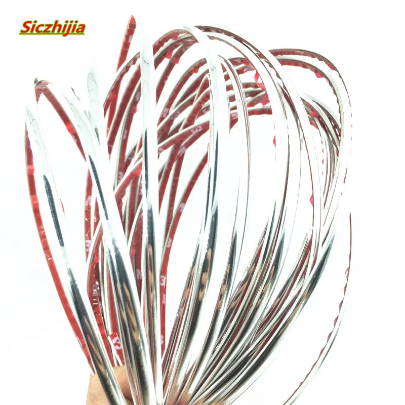 Автомобильная хромированная Защитная декоративная прокладка для Audi Q3 Q5 SQ5 Q7 A1 A3 S3