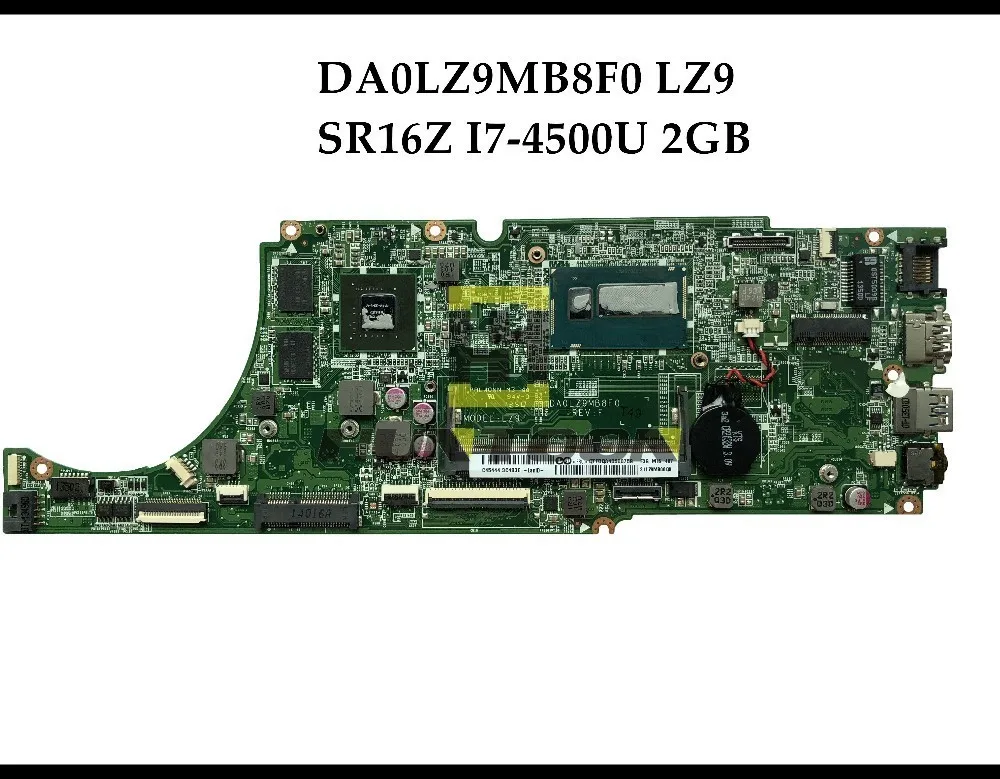 Высокое Качество для Lenovo Ideapad U430 материнская плата ноутбука DA0LZ9MB8F0 LZ9 SR16Z I7 4500U DDR3 2