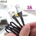 PZOZ Micro USB Cable Fast Charging 3A Microusb Cord For Samsung S7 Xiaomi Redmi Note 5 Pro Android Phone cable Micro usb charger