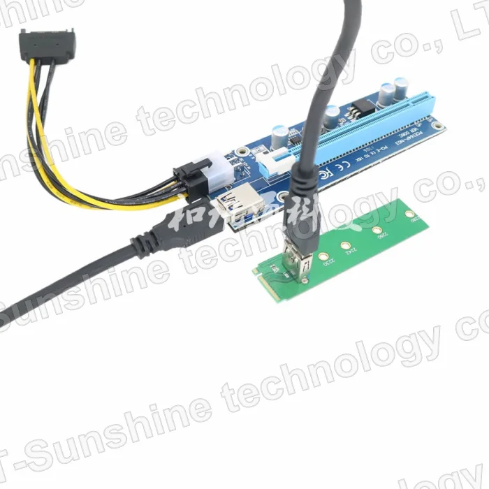 5PCS/LOT Mining Machine Special-Purpose M.2 (NGFF) to PCI-E channel USB3.0 adapter card USB 3.0 Card | Компьютеры и офис