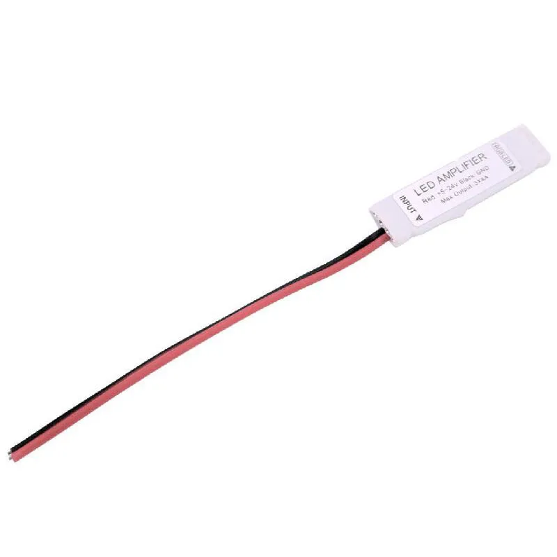 

12V Mini RGB LED Ampliifiers 3x4A Signal Repeater Controller for 2835 3528 5050 5630 LED Flex Strip Band Rope RGB Color Changing