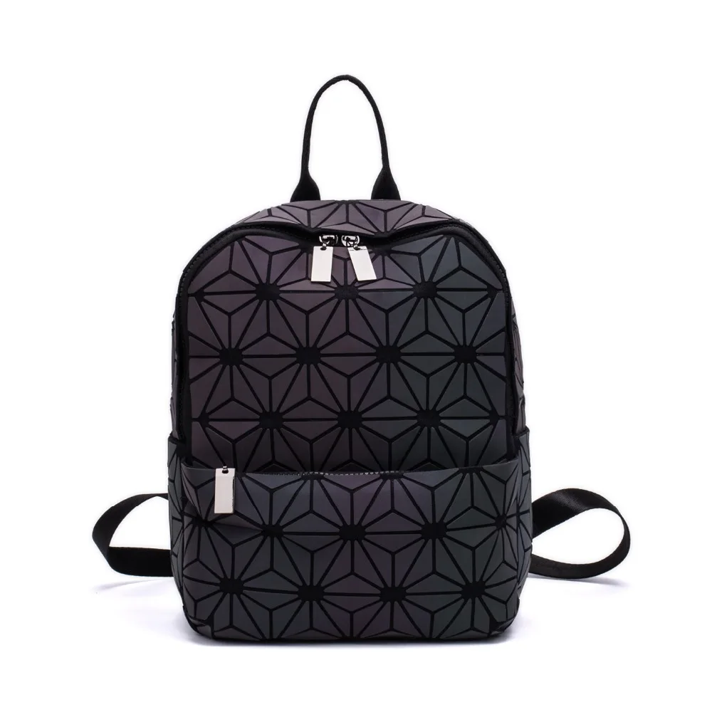 Женские рюкзаки Bao Bag светящийся геометрический рюкзак для девочек подростков