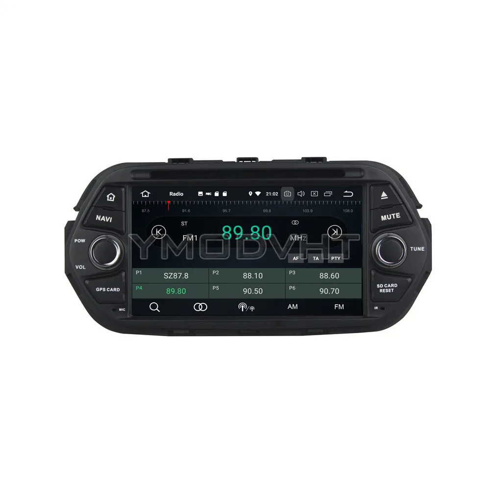 YMODVHT 7 дюймов 1024*600 Android 8 0 Восьмиядерный PX5 4 Гб ОЗУ 32 ПЗУ автомобильный DVD плеер