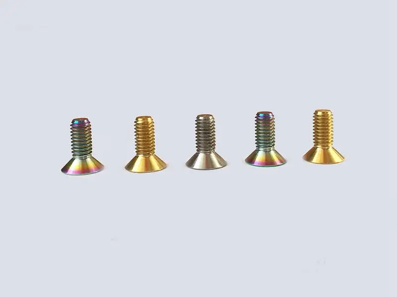 LOT4 M5 x20/25/35 мм GR5 титановые болты с потайной головкой для велосипеда|Винты| |