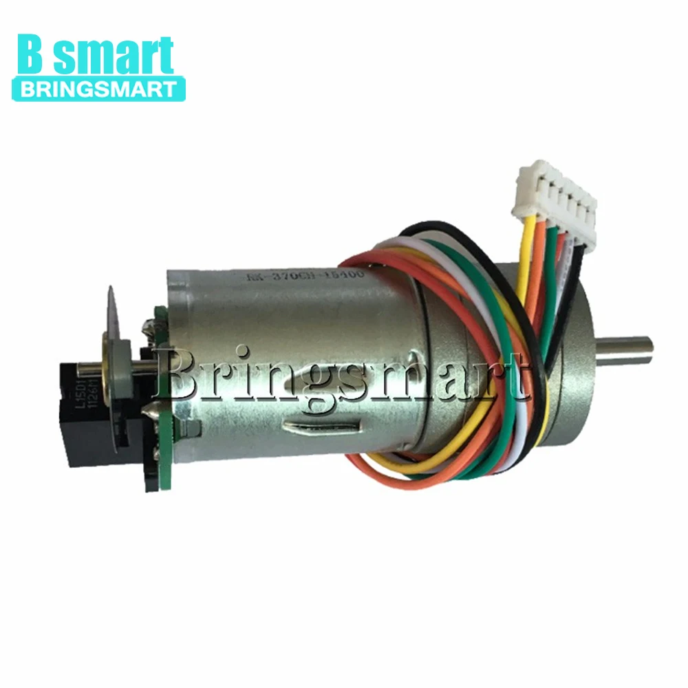 Bringsmart кодировщик двигателя 6 24 В 977 об/мин 12 в пост. Тока|Двигатель постоянного