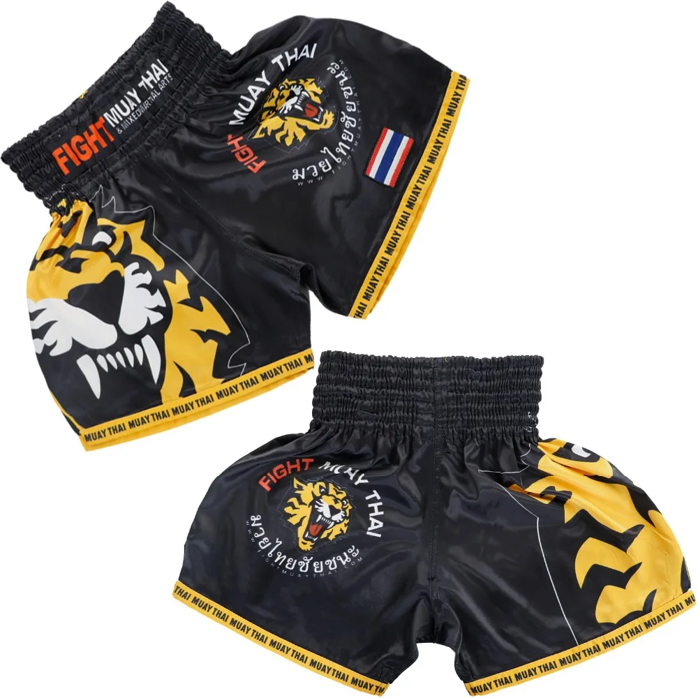 Шорты Tiger Muay thai шорты Трусы Для mma тренировок боевые спортивные штаны для