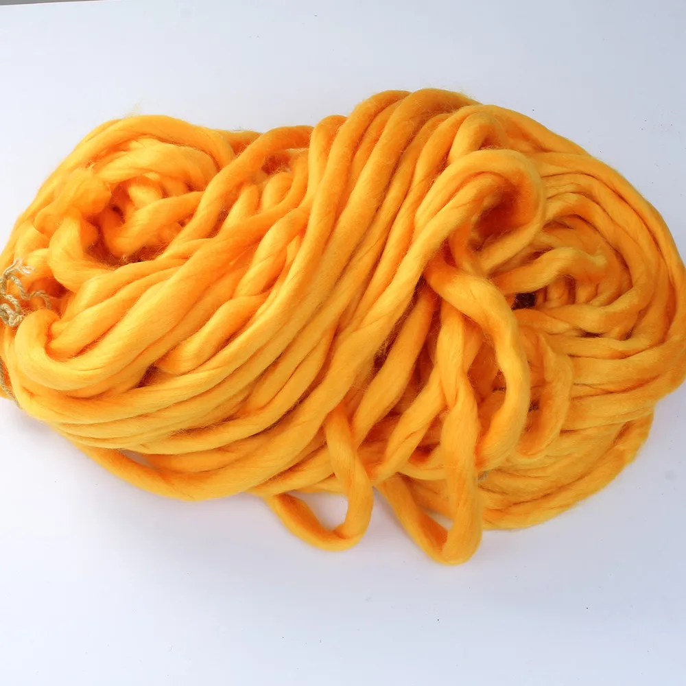 Мягкие шерстяные ровные толстые нитки для вязания ручная вязка шарф мягкая