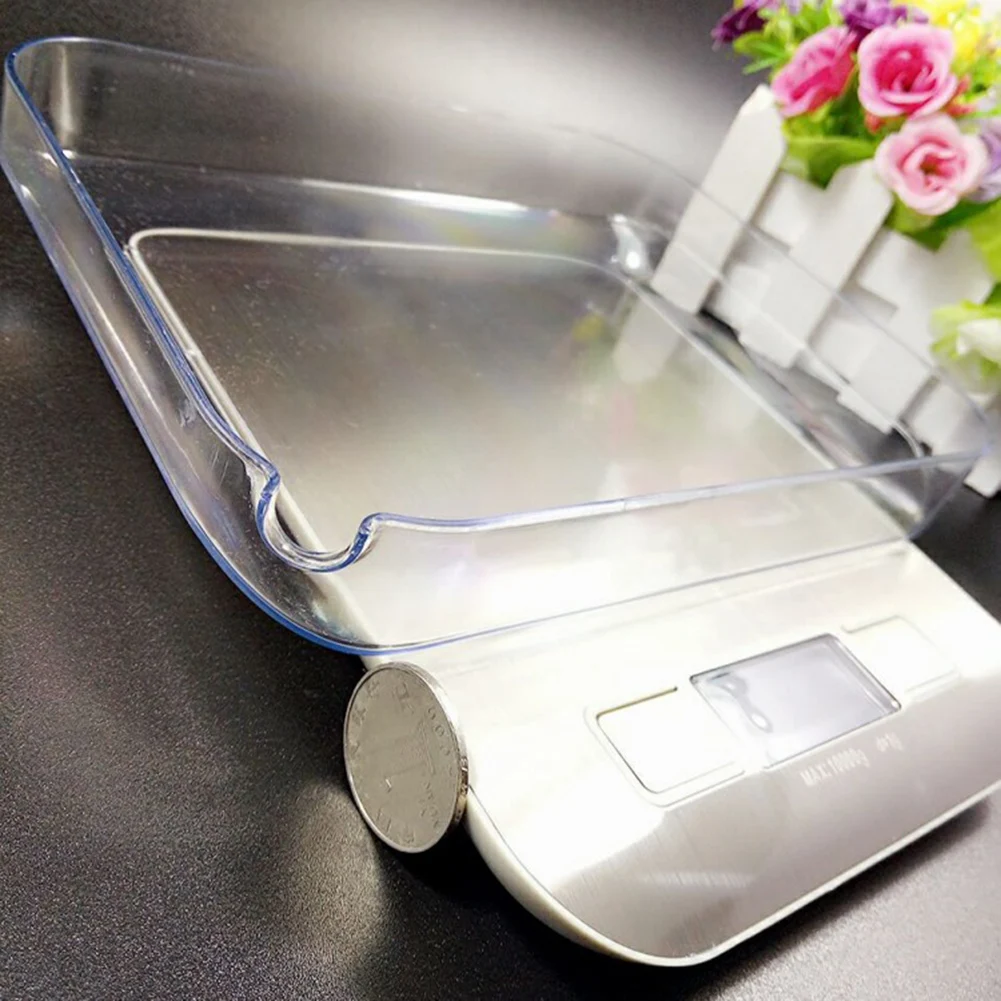 5kg/1g 10kg/1g High Precision Electronic Kitchen Scale Digital Food Scale Stainless Steel Weight Scale Measuring Tools With Bowl