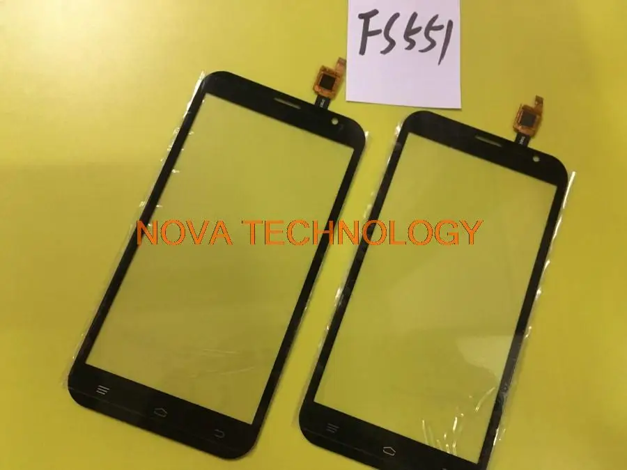 Запасные части Wyieno FS 551 для сенсорного экрана телефона Fly Nimbus 4 FS551 стеклянная