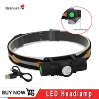 1000 lumen led headlamp usb rechargeable headlamp xm l2 6 modes headlight head waterproof flashlight for fishing walking camping