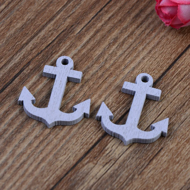 2 Pcs Miniature Garden Furniture DIY Lovely Cute Boat Anchors Decoration Fairy For Supplies | Дом и сад