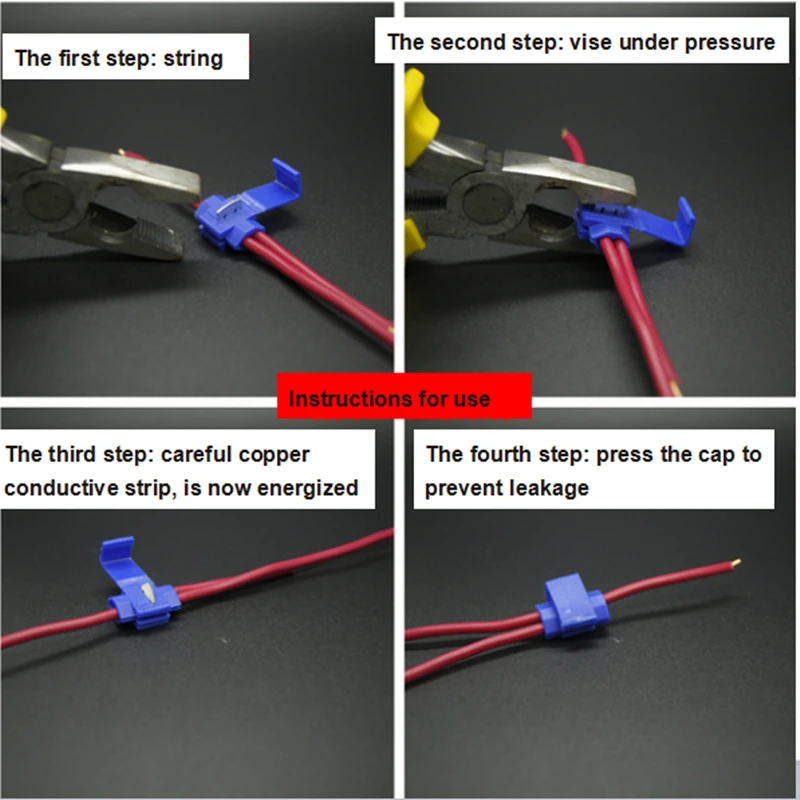 Соединитель электрического провода новинка быстрый разрыв бесплатный