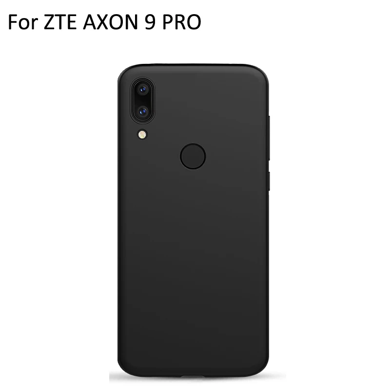 

Black For ZTE AXON9 PRO case cover ultra thin soft phone cases For ZTE AXON 9 PRO case cover shell back fundas skin