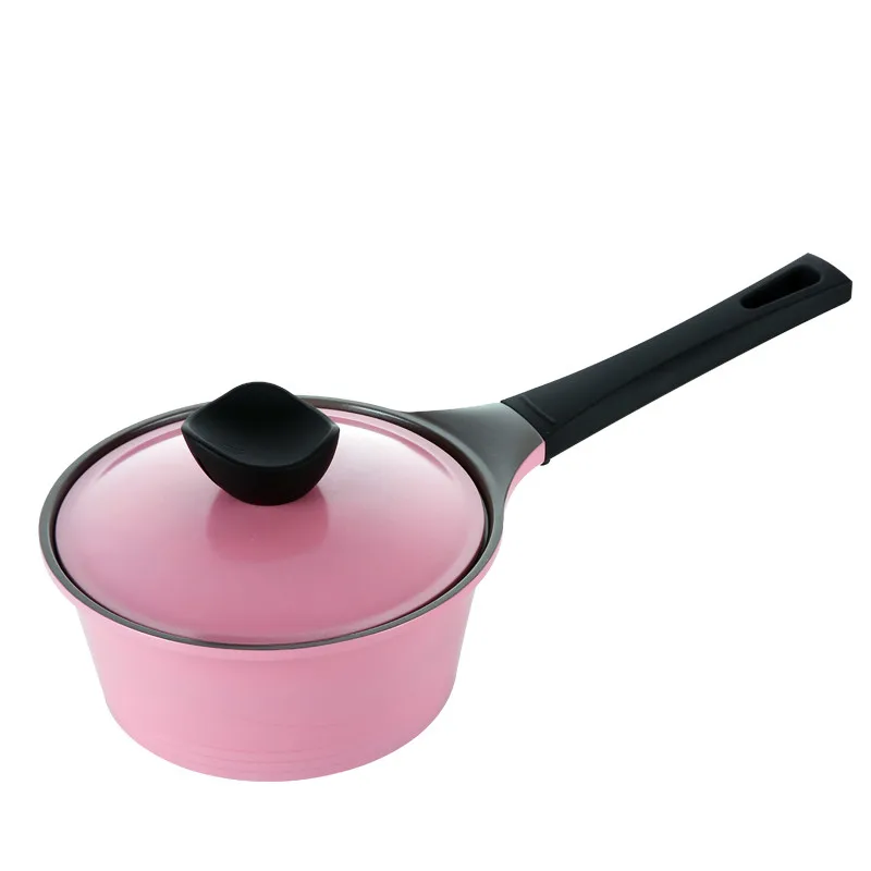 Корейский качественный 18 см розовый керамический горшок для молока