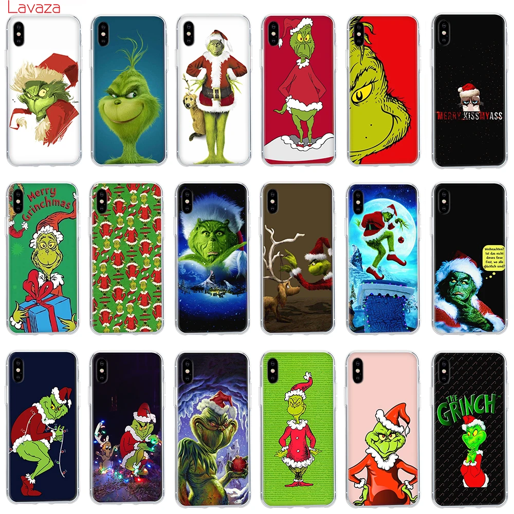 Рождественский жесткий чехол Lavaza How the Green ofMonster Grinch для Apple iPhone 6 6s 7 8 Plus X 5 5S SE XS Max