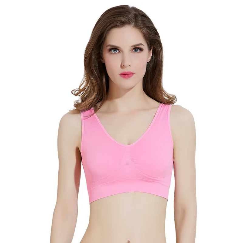 2019 модное белье большого размера женский бюстгальтер без косточек Спортивная