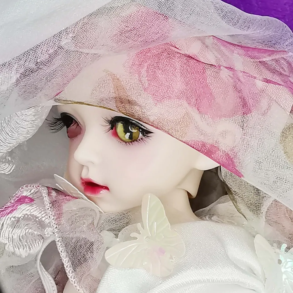 Пластиковые глаза для кукол Beast yellow eyes Bjd cat sd 1/3 1/4 1/6 8 мм 14 16 18 20 22 см Акриловые bjd