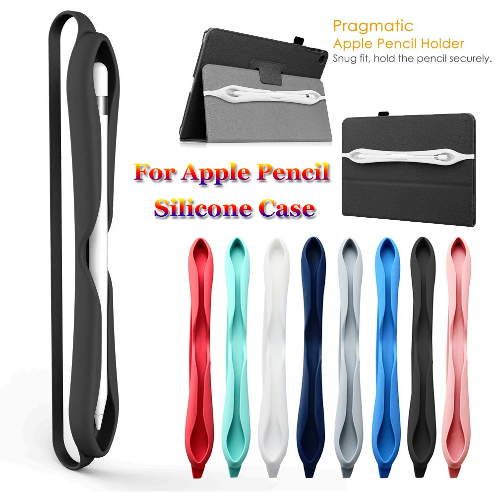 Силиконовый чехол для Apple Pencil, чехол для сенсорного экрана, держатель для планшета, защитный чехол для iPhone, iPad Pencil