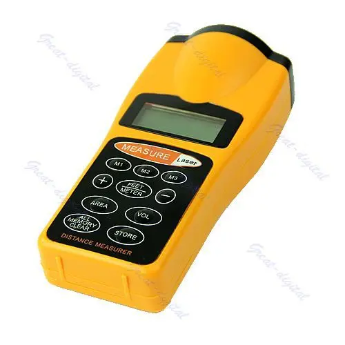 Ультразвуковая лазерная указка с ЖК дисплеем устройство для измерения