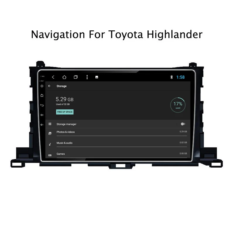 Автомобильный мультимедийный DVD плеер NAVITOPIA 10 1 дюйма 2 Гб ОЗУ 32 ПЗУ Android 8 GPS навигация для Toyota Highlander 2015 2016 2017