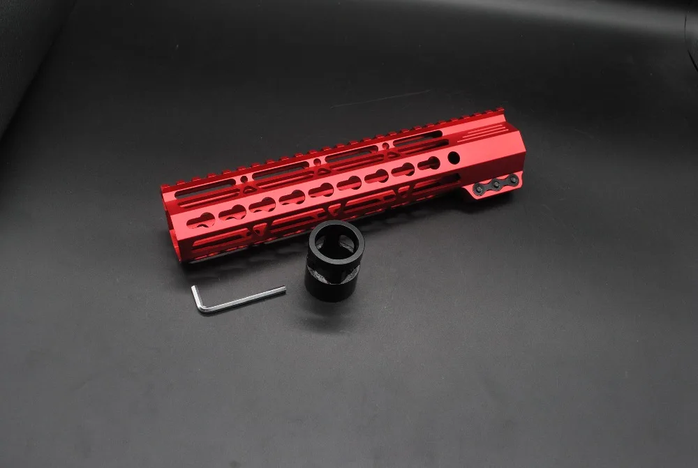 TriRock китайский красный 7 'Ə'' 10 'ཇ'' 12 'ཉ 5'' 15 ''зажим Stlyle KeyMod