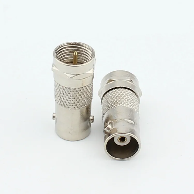 10 шт. F штекер к BNC гнезду прямой разъем RF адаптер|plug adapter connector|plug connectorplug f |