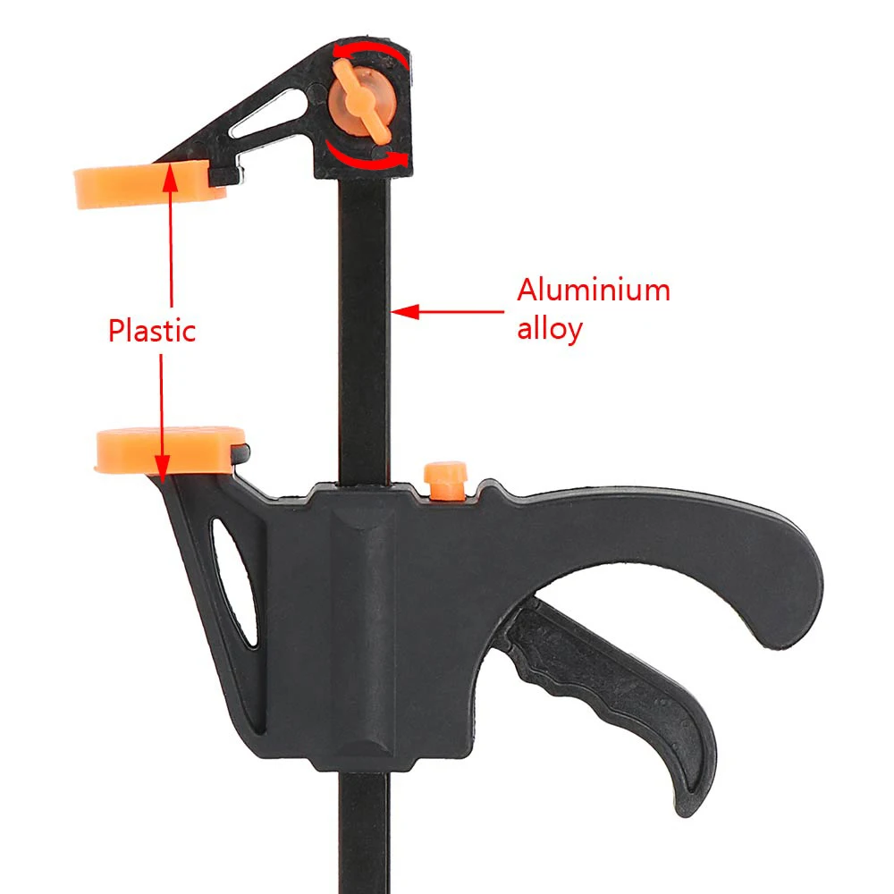 NICEYARD Ratchet Quick Release быстрый Squeeze зажим Плотницкие фон с изображением деревянных доскок Клип держатель инструмента держатель фиксированного клипса для