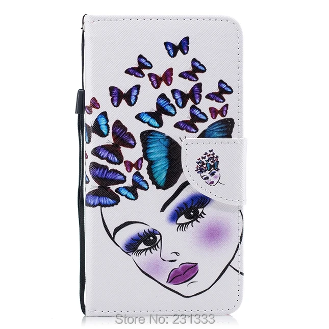 Luxury Cartoon Wallet Leather Case For Sony Xperia L1 XZ1 XA2 XA1 HTC U11 M9 M10 Ultra ID Card TPU Stand Lion Cat Cover 100pcs | Мобильные