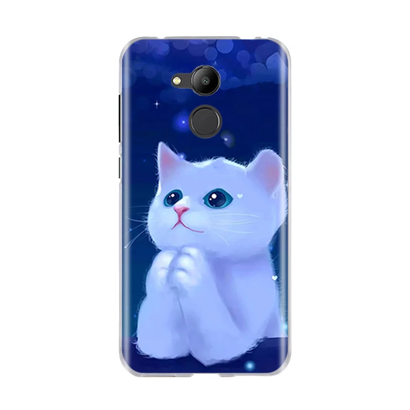 Для huawei Honor 6C Pro Чехол для huawei Honor 6C Pro Чехол 5,2 ''3D Кот милый мягкий силиконовый чехол для Honor 6C Pro Honor 6C чехол s