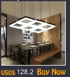 Minimalism DIY Hanging Modern Led Pendant Lights For Dining Room Bar suspension luminaire suspendu Pendant Lamp Lighting Fixture