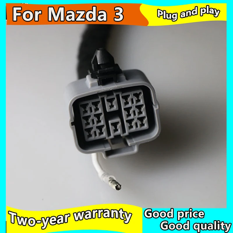 Автомобильный Стайлинг чехол для передней фары mazda 3 Axela 2014 2015 2016 светодиодный ные
