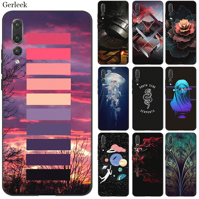Чехол из ТПУ для мобильного телефона huawei Y6 Y5 Y7 Y9 mate 10 20 Nova 2i 2 3 3i 4 Lite Pro Art customizing Shell