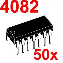 

( 50 pcs/lot ) 4082 CMOS Logic IC, DIP Package