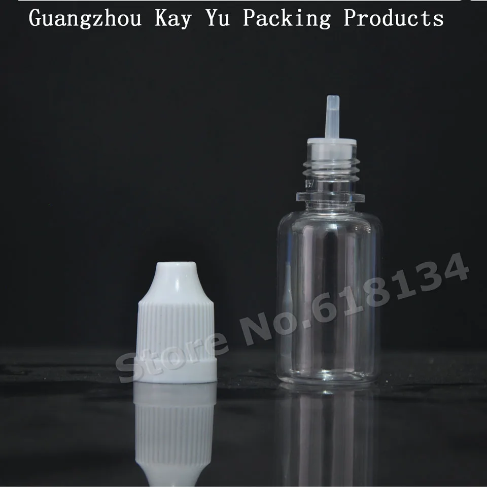 

15ml 3800pcs/Lot Plastic Dropper Bottles with Childproof cap for liquid oil