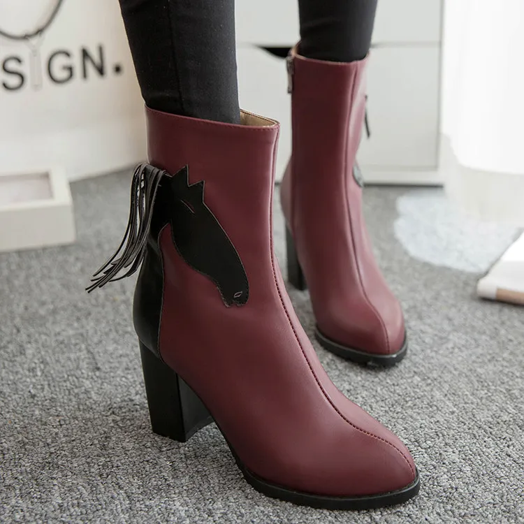 2017 г. новые женские зимние стильные ботильоны Botas Masculina Zapatos Botines Mujer Chaussure Femme обувь