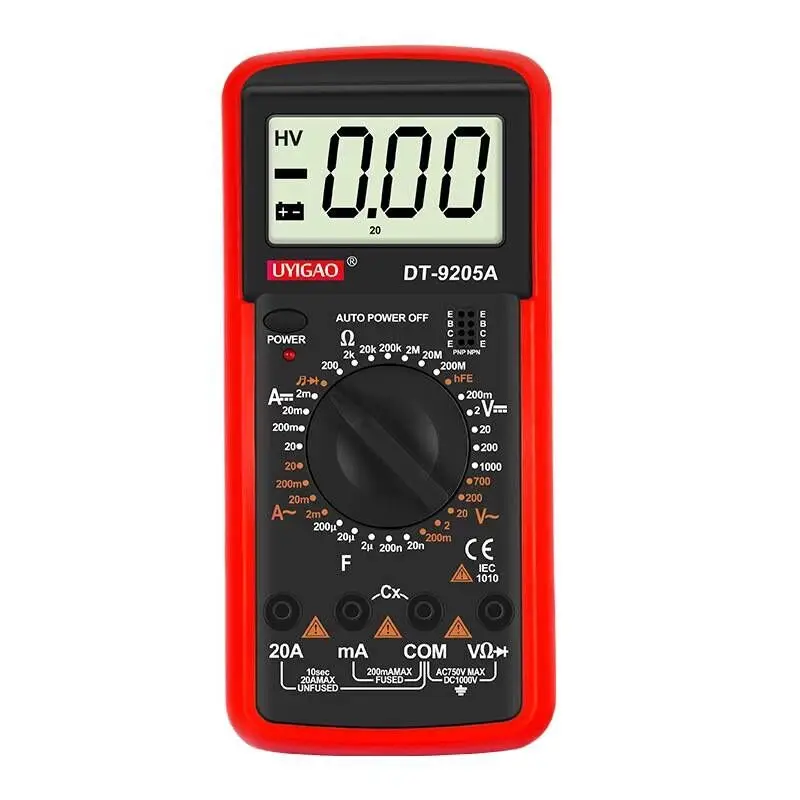 DT 9205A Высокоточный интеллектуальный электронный цифровой автоматический