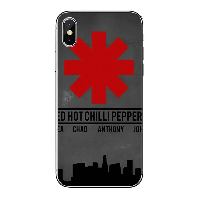 Red Hot Chili Peppers Лос-Анджелес рок-группа для Motorola Moto x4 E4 E5 G5 G5S G6 Z Z3 G3 C Play Plus прозрачный